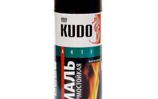 Термостойкая эмаль Kudo
