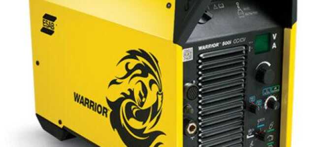 ESAB WARRIOR 400i/500i CC/CV: обзор характеристик