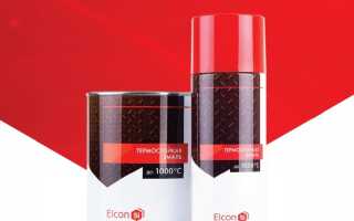 Термостойкая эмаль Elcon