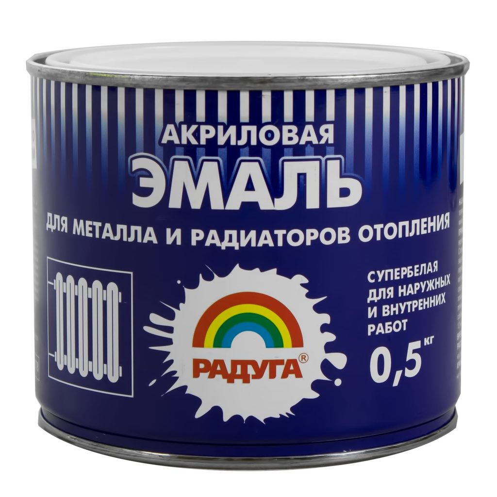 Акриловая краска по металлу