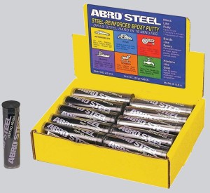 На фото - холодная сварка Abro Steel, abro.ru