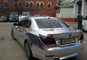 Фото высокого качества хромирования, autowrapping.ru
