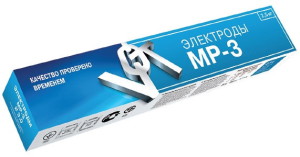 На фото - пачка сварочных электродов МР-3, agrotovar.com.ua