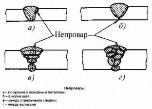 Не проваренный шов