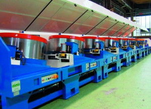 Оборудование для волочения проволоки и видео его работы