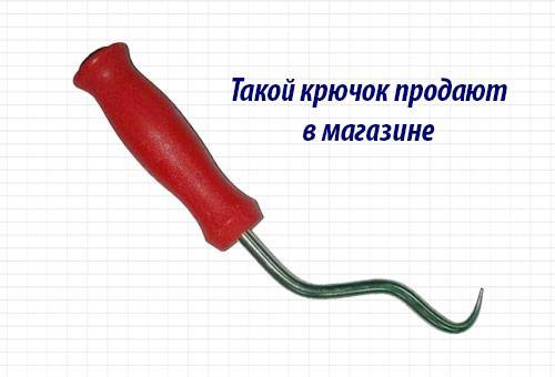 Как сделать крючок для вязки арматуры своими руками
